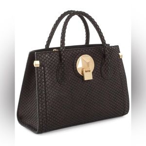 BNWT Celine Dion Snake/Serpent Black Octave Bag